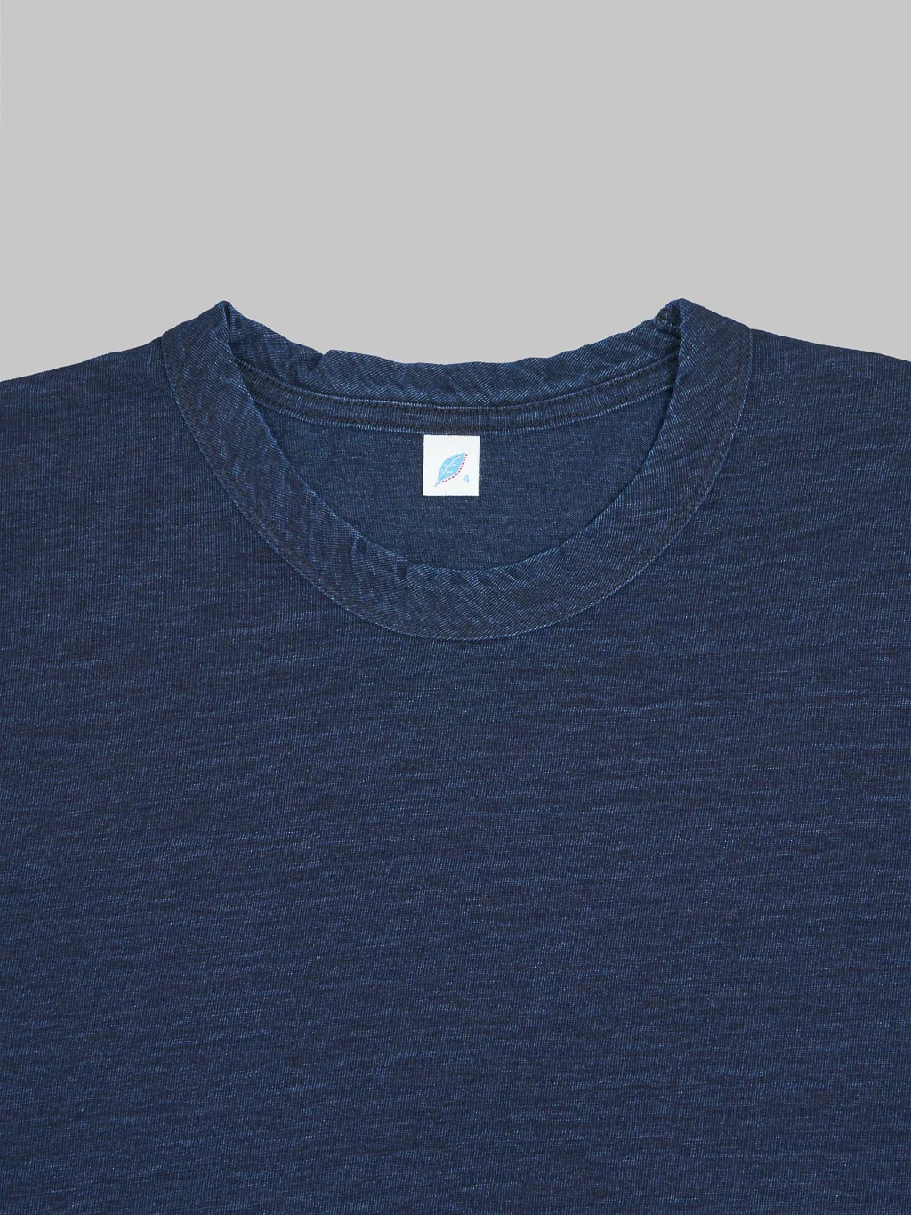 Pure Blue Japan LS5011-D Indigo Dyed Long Sleeve T-Shirt - Image 7