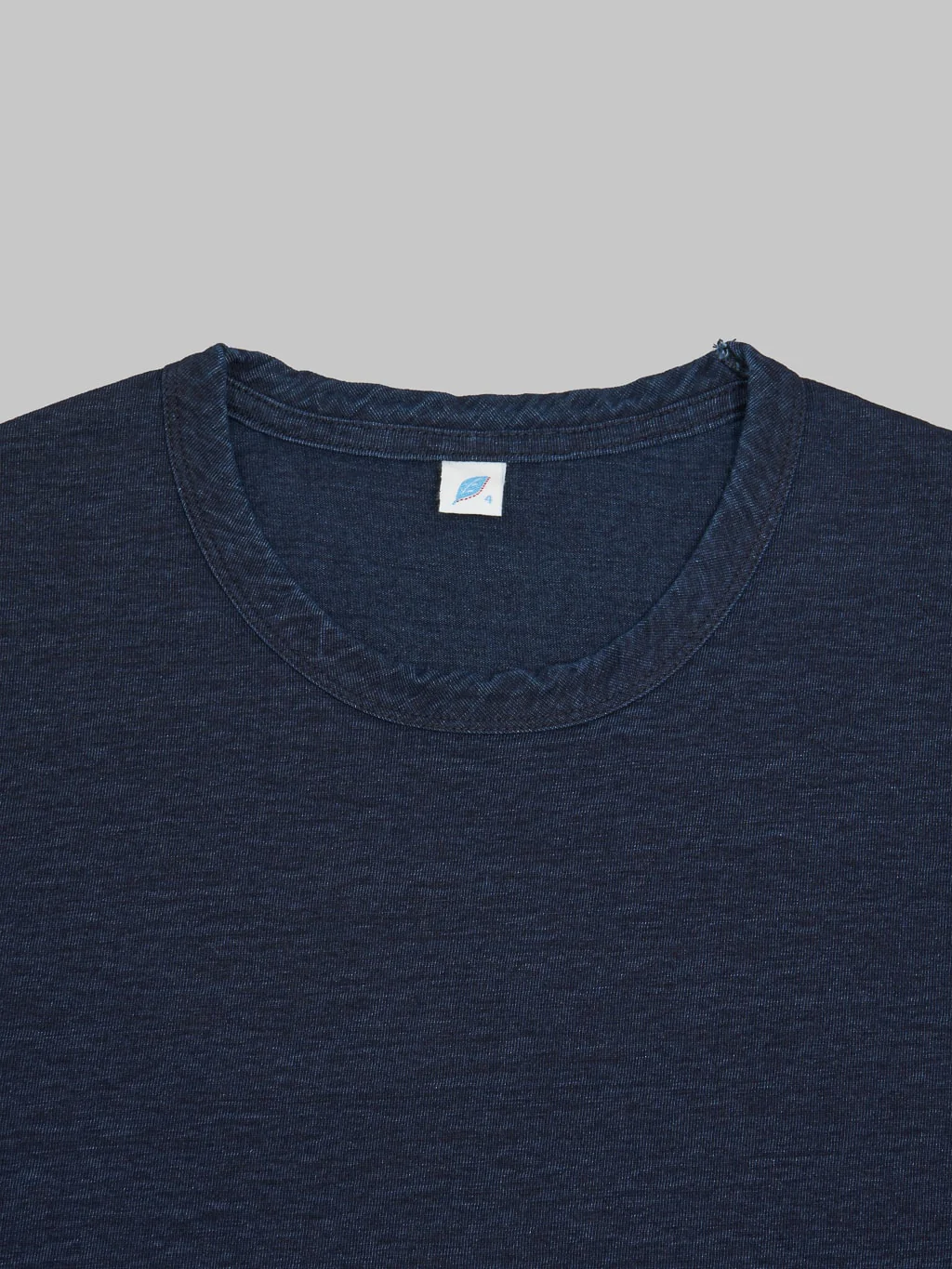 Pure Blue Japan SS5011 Indigo Dyed Crewneck T-Shirt - Image 6
