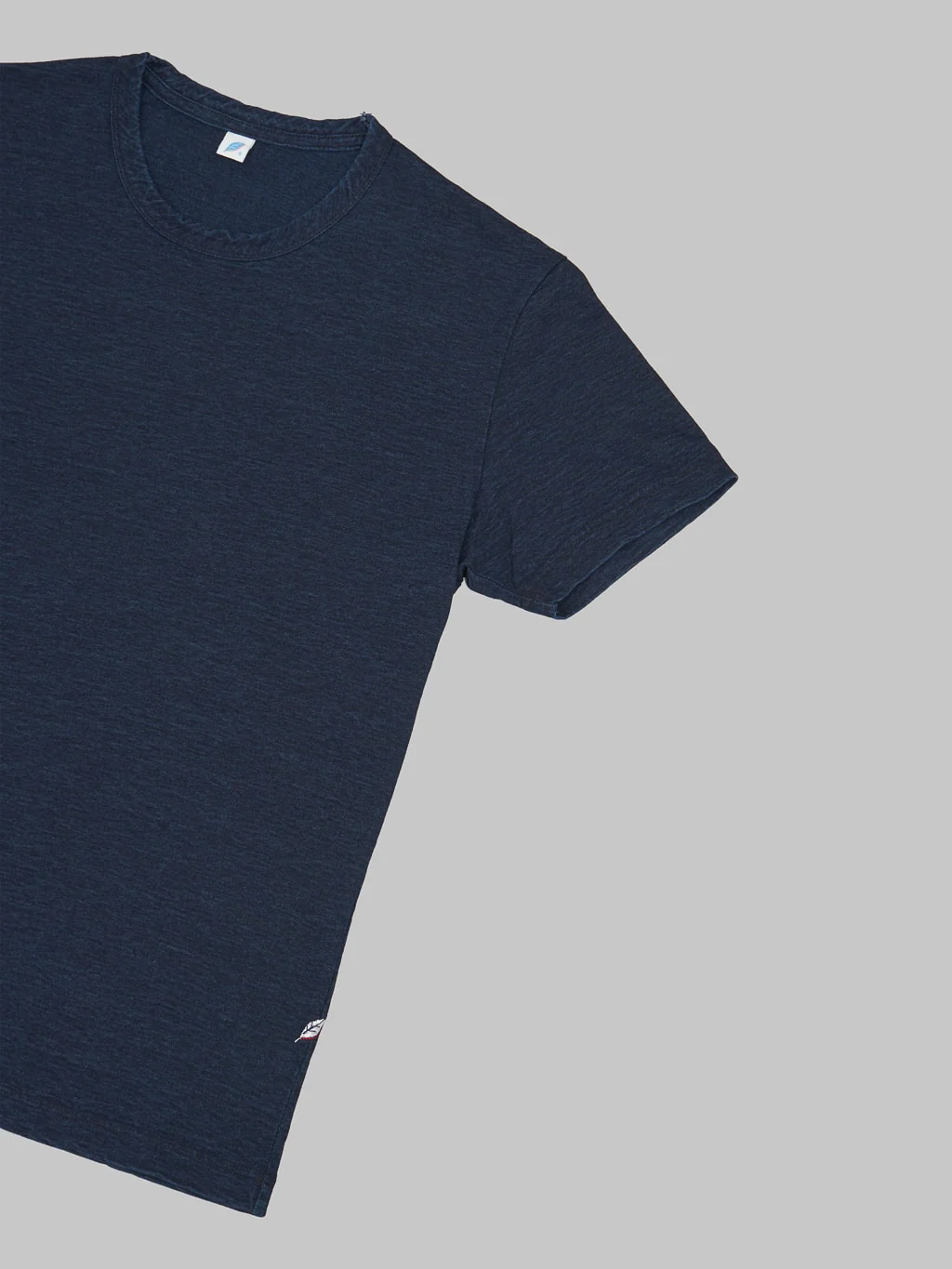 Pure Blue Japan SS5011 Indigo Dyed Crewneck T-Shirt - Image 7