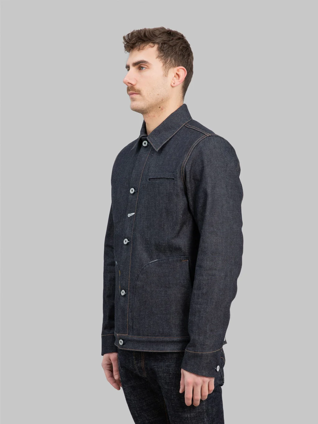 Rogue Territory 15oz Lined Indigo Supply Jacket - Image 3