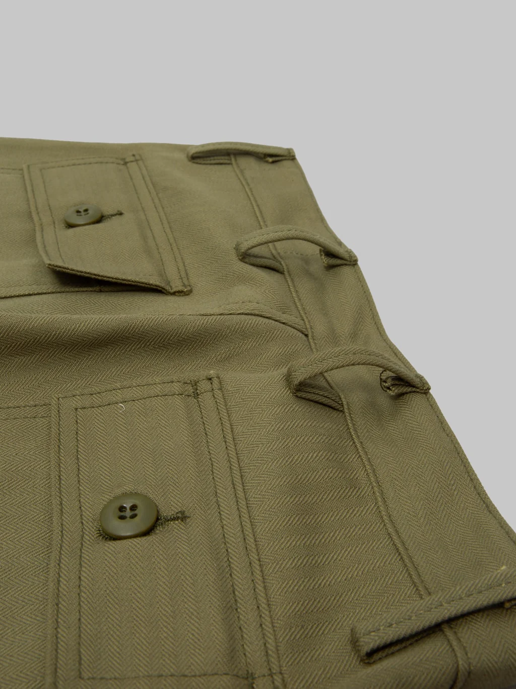Rogue Territory Fatigue Pants Olive Herringbone - Image 16