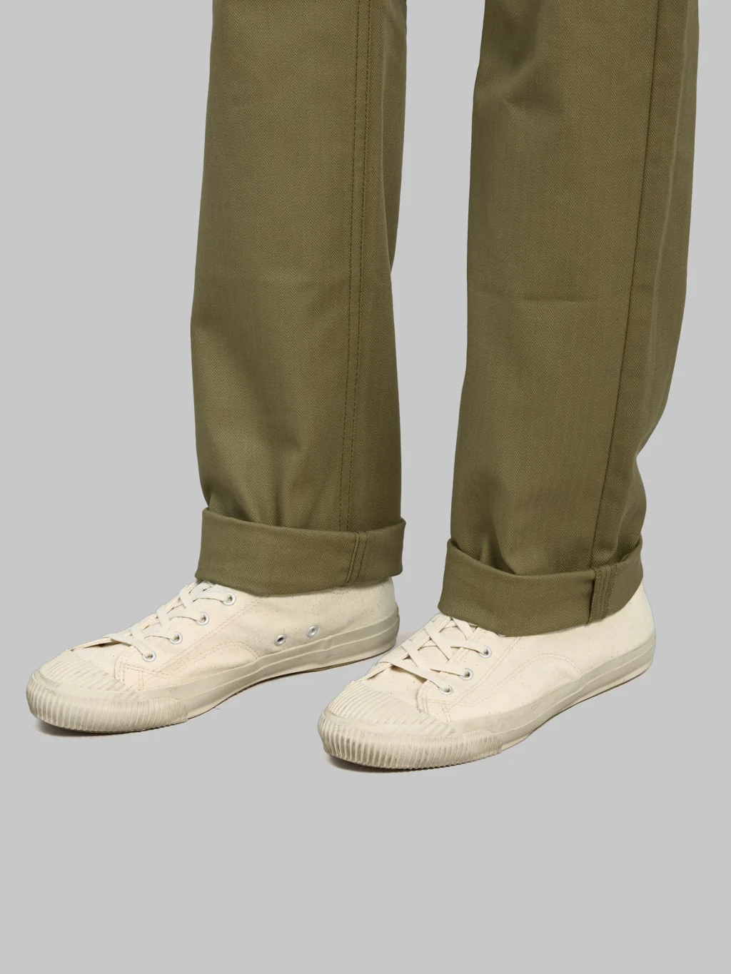 Rogue Territory Fatigue Pants Olive Herringbone - Image 8