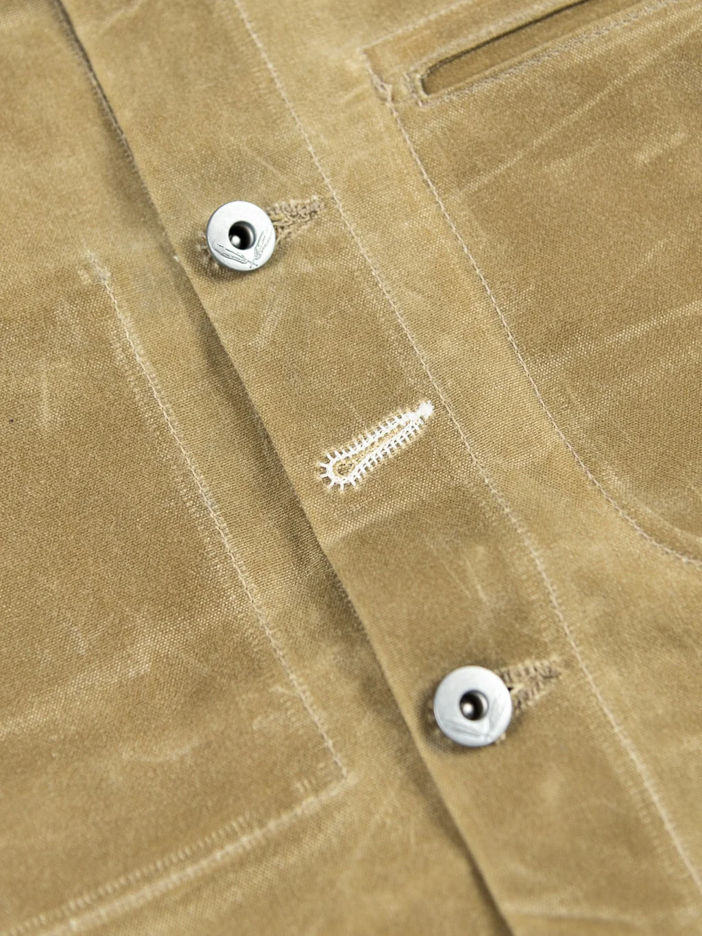 Rogue Territory Waxed Canvas Supply Jacket Tan Ridgeline - Image 13