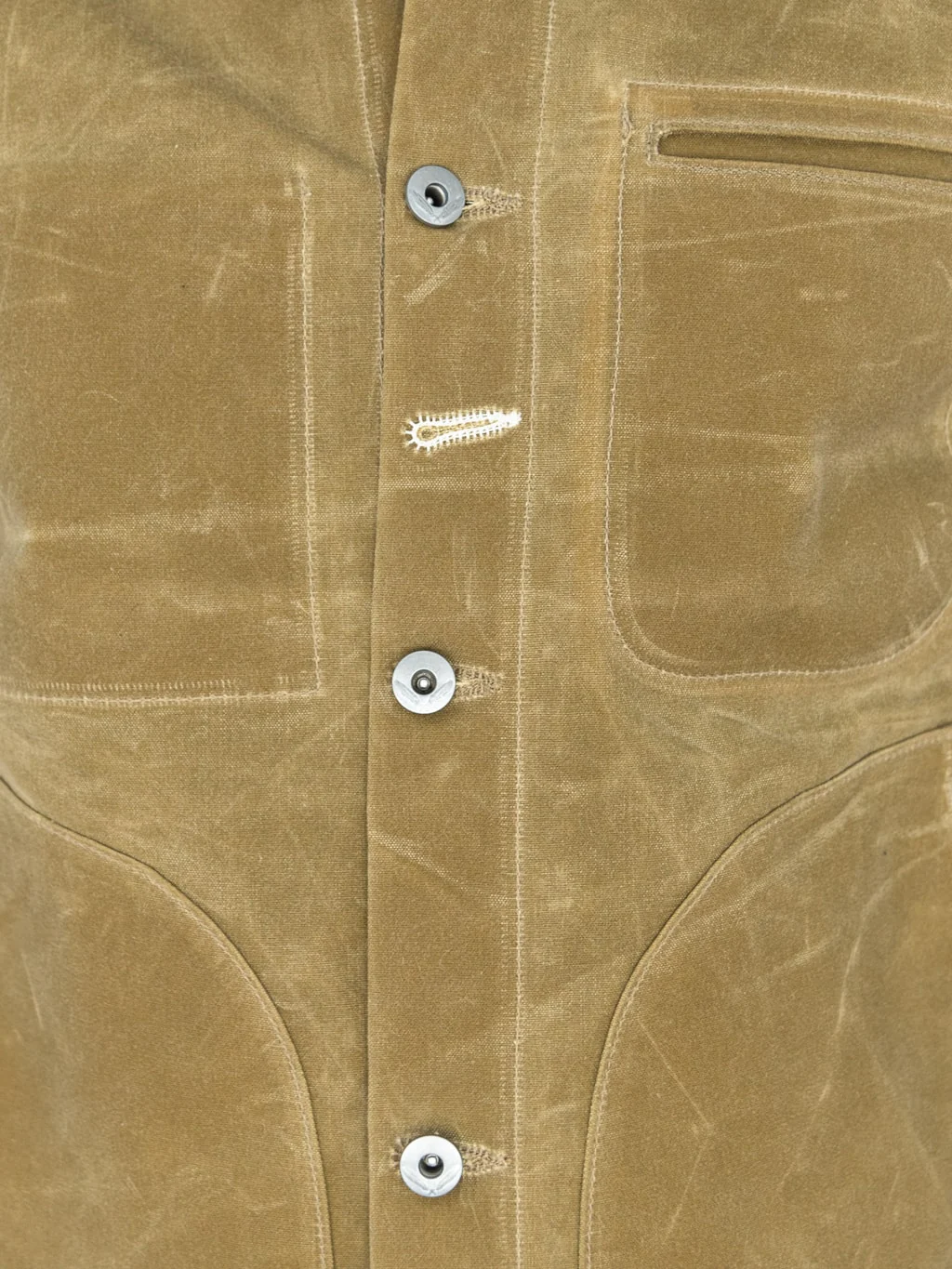 Rogue Territory Waxed Canvas Supply Jacket Tan Ridgeline - Image 6
