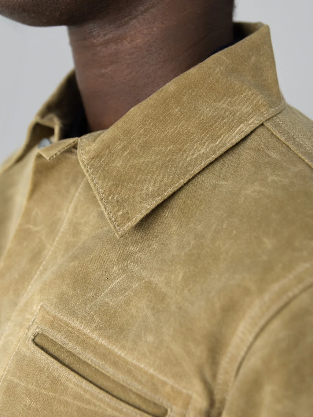 Rogue Territory Waxed Canvas Supply Jacket Tan Ridgeline - Image 7