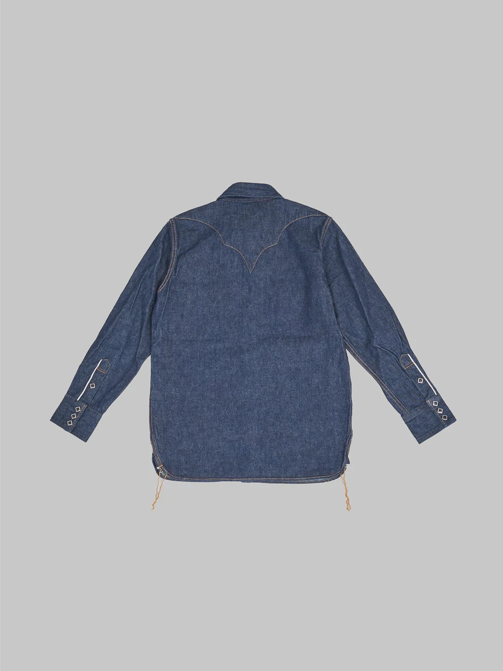 Samurai Jeans 10oz "Hisho SWD-L02" Selvedge Western Denim Shirt - Image 11