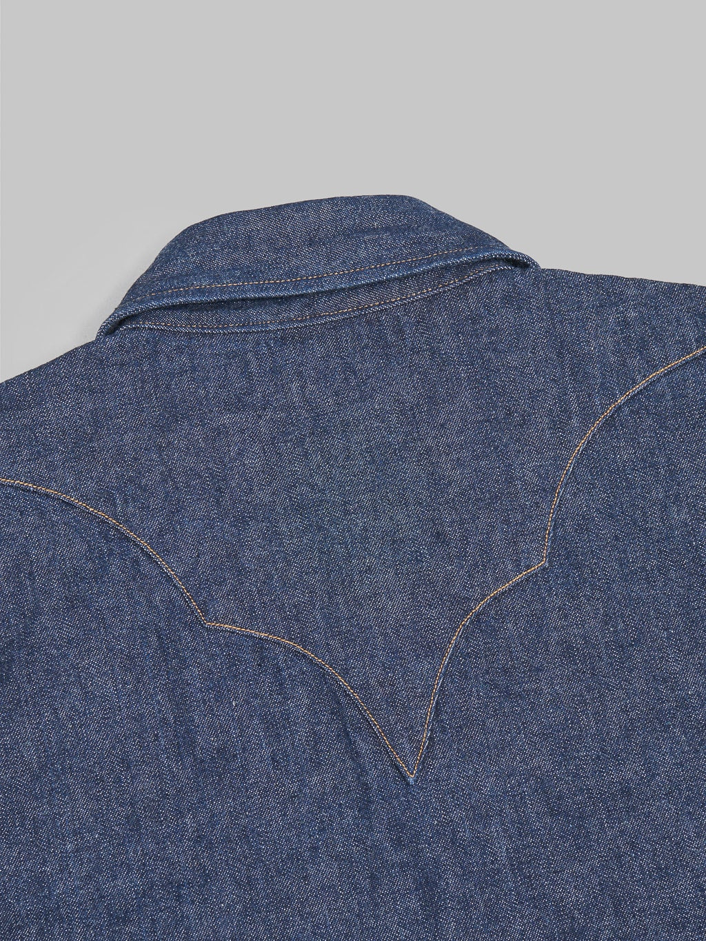 Samurai Jeans 10oz "Hisho SWD-L02" Selvedge Western Denim Shirt - Image 12