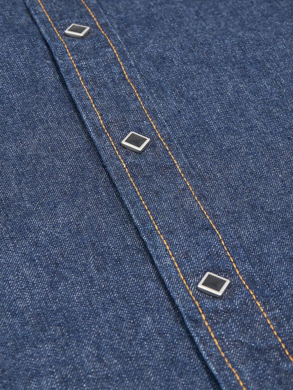 Samurai Jeans 10oz "Hisho SWD-L02" Selvedge Western Denim Shirt - Image 15