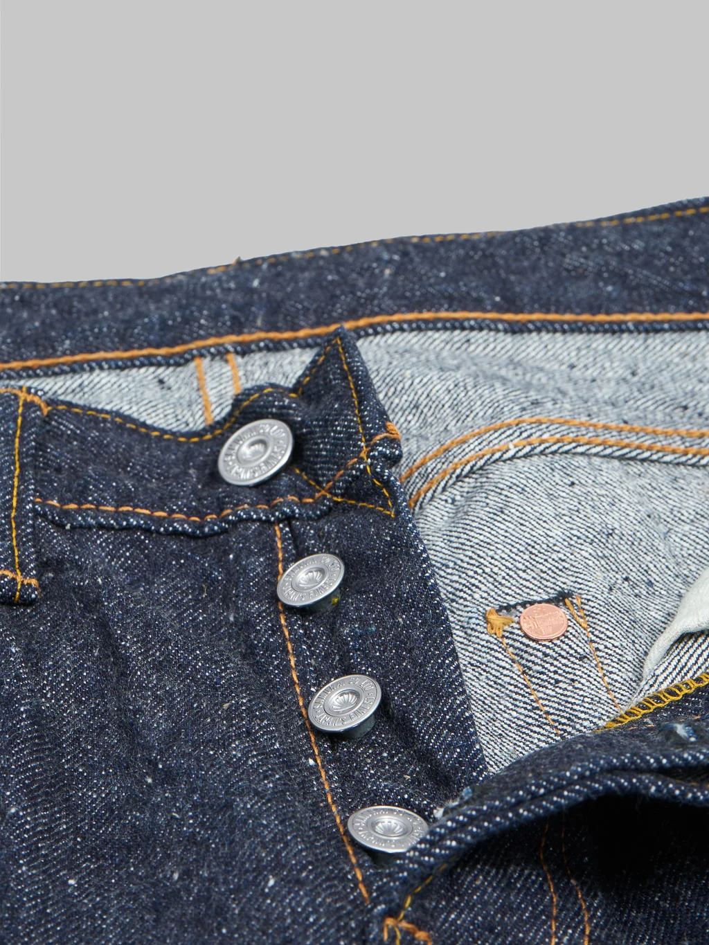 Samurai Jeans S0255XX "Ushiwaka" Model 15oz Slim Tapered Jeans - Image 11