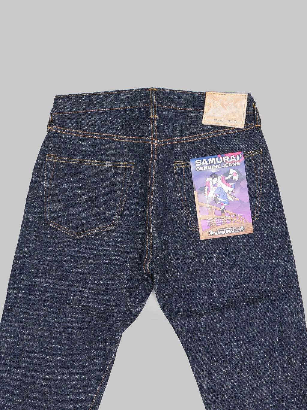 Samurai Jeans S0255XX "Ushiwaka" Model 15oz Slim Tapered Jeans - Image 12