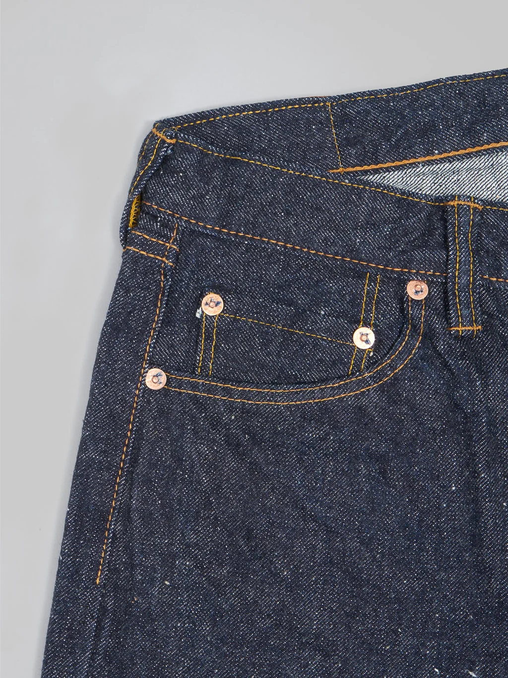 Samurai Jeans S0255XX "Ushiwaka" Model 15oz Slim Tapered Jeans - Image 14