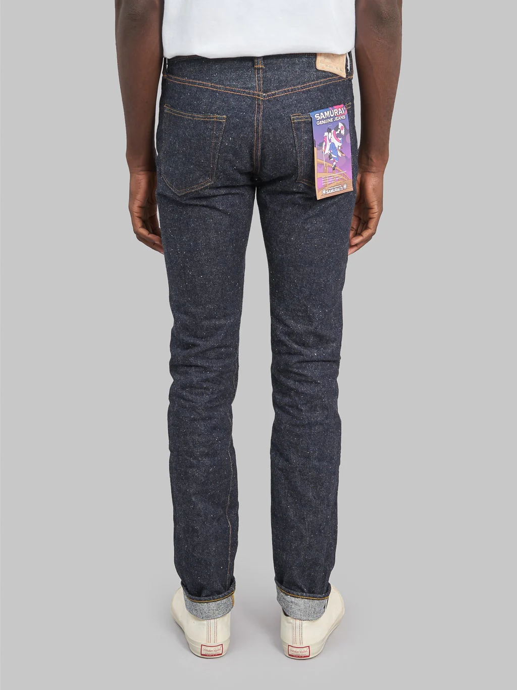 Samurai Jeans S0255XX "Ushiwaka" Model 15oz Slim Tapered Jeans - Image 4