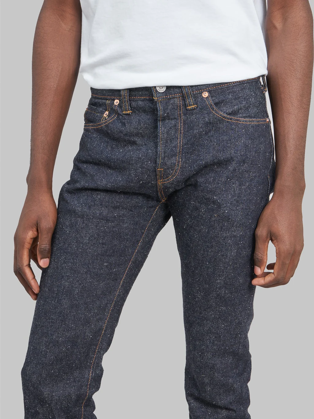 Samurai Jeans S0255XX "Ushiwaka" Model 15oz Slim Tapered Jeans - Image 6
