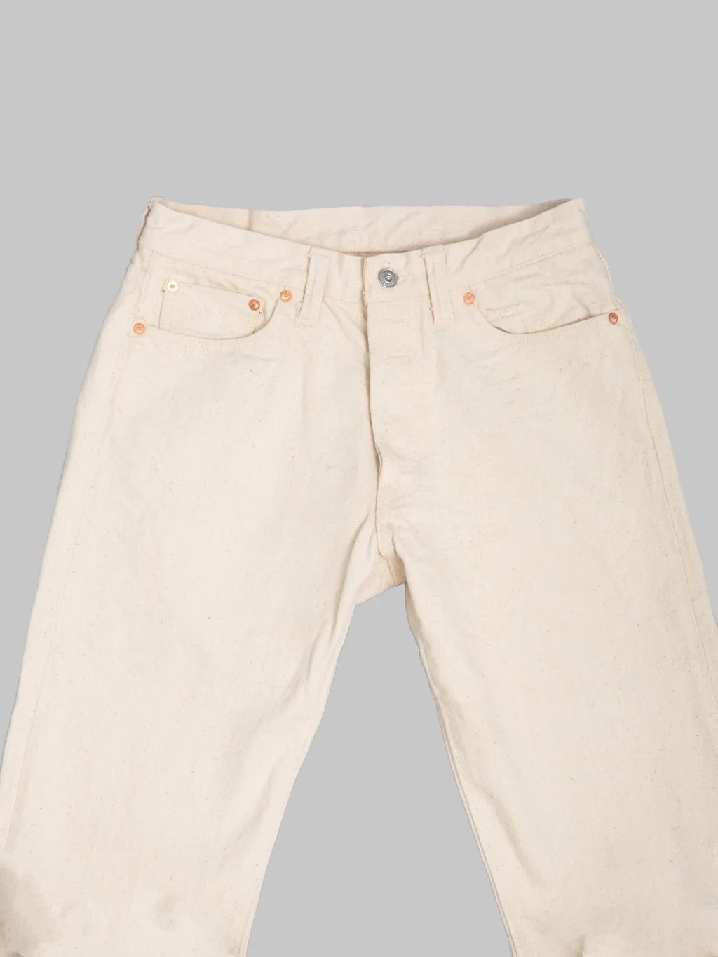 Samurai Jeans S510SC-KI Japanese Cotton Ecru 18oz Regular Straight Jeans - Image 10