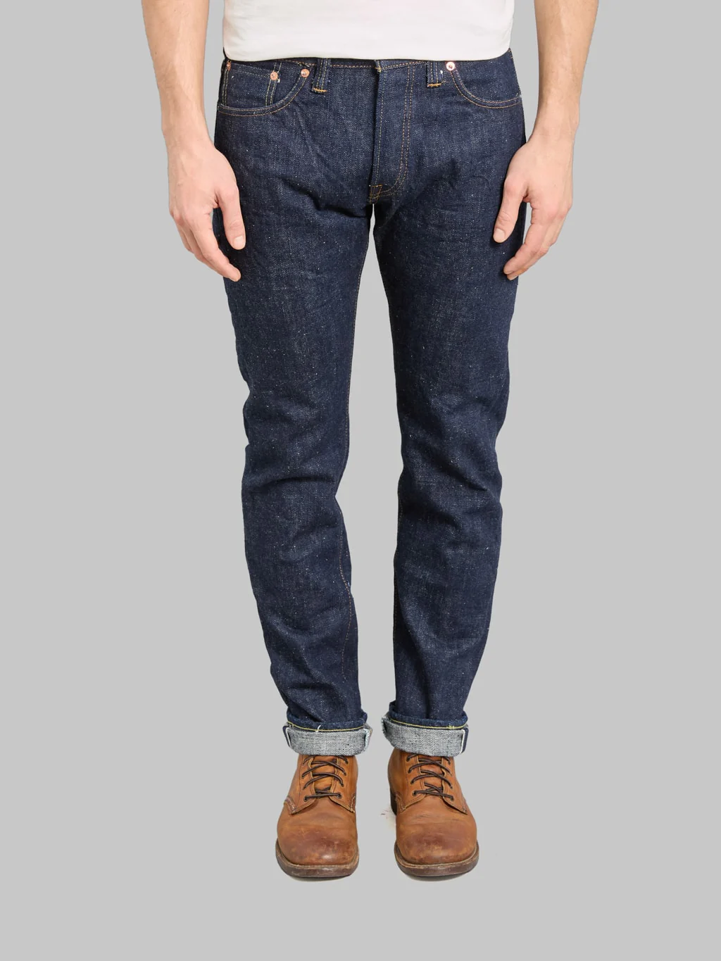 Samurai Jeans S511AX "Ai Plus" 18oz Slim Tapered Jeans - Image 3