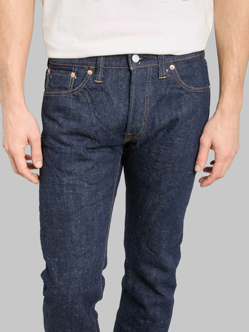 Samurai Jeans S511AX "Ai Plus" 18oz Slim Tapered Jeans - Image 7