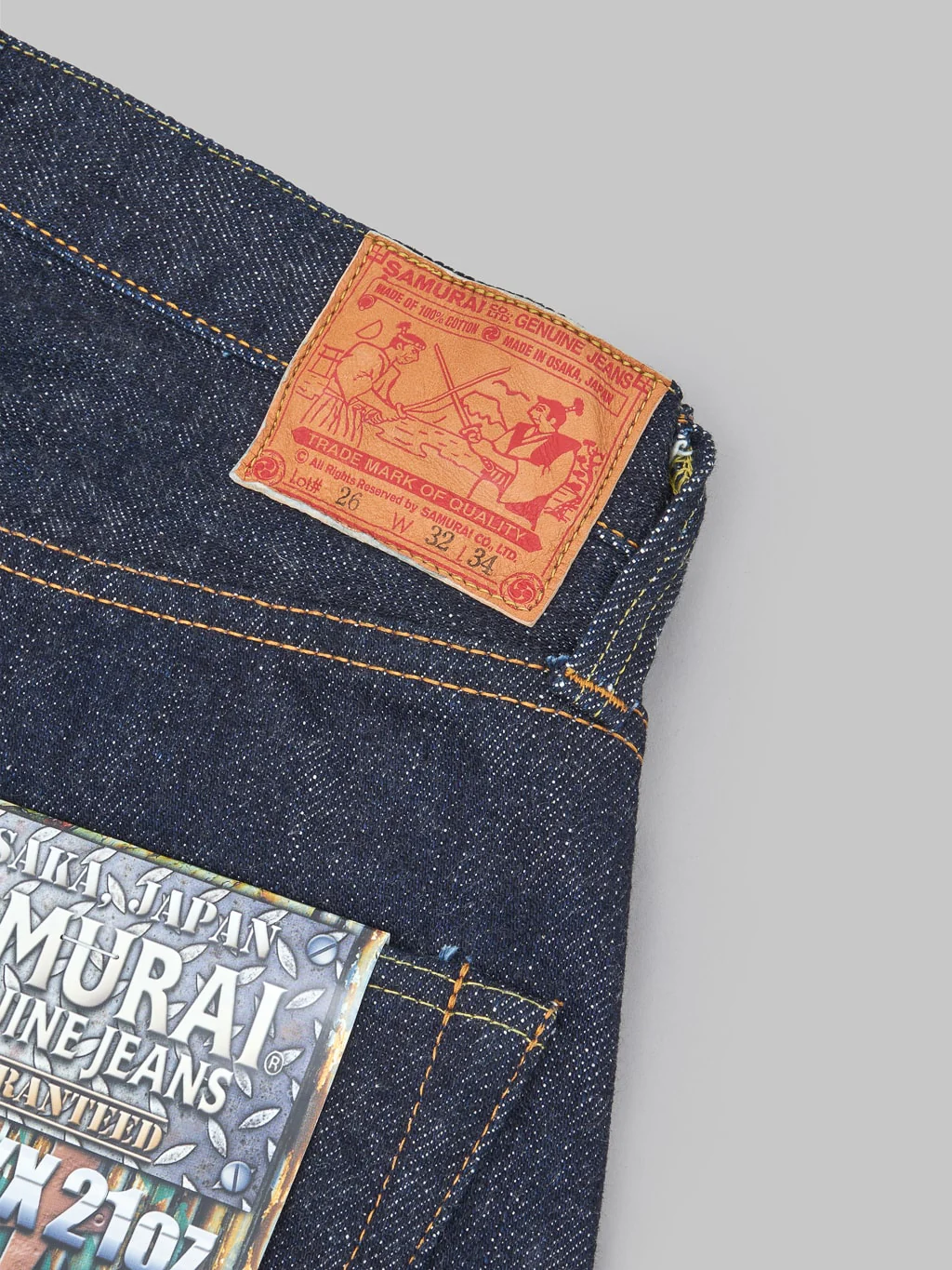 Samurai Jeans S520XX21oz "Cho-Kiwami" 21oz Relaxed Tapered Jeans - Image 16