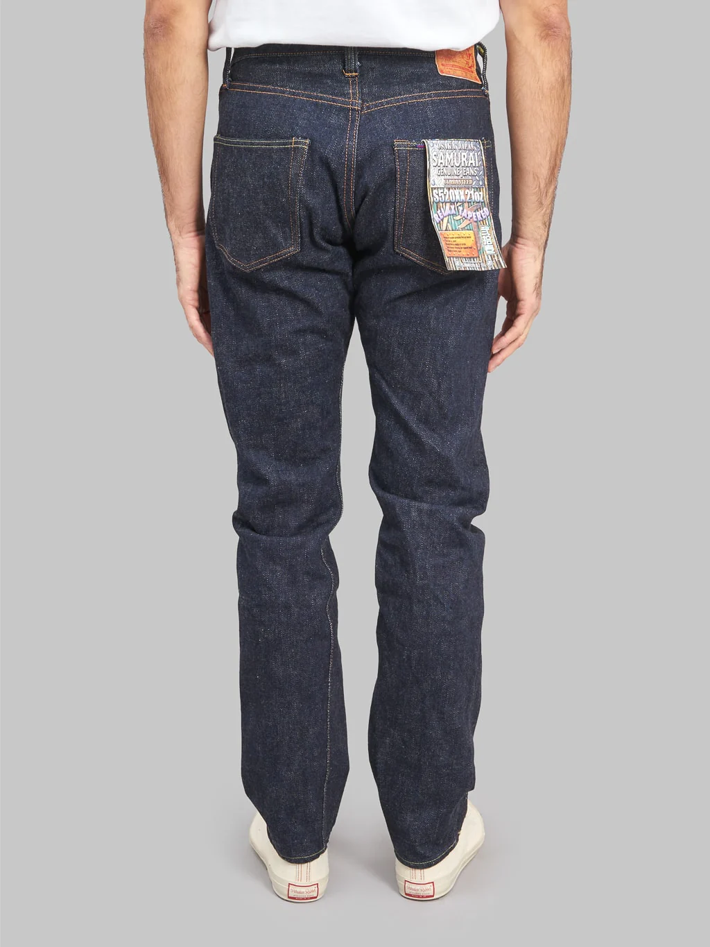 Samurai Jeans S520XX21oz "Cho-Kiwami" 21oz Relaxed Tapered Jeans - Image 4