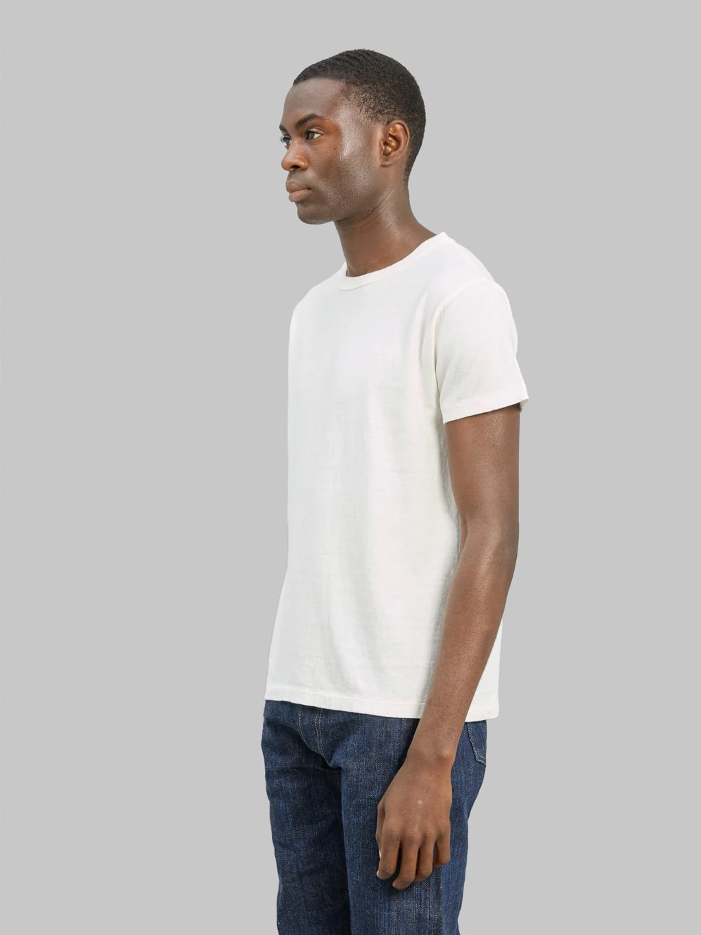 Samurai Jeans SJ2PST-CREW Tubular White T-Shirt (2 Pack) - Image 4