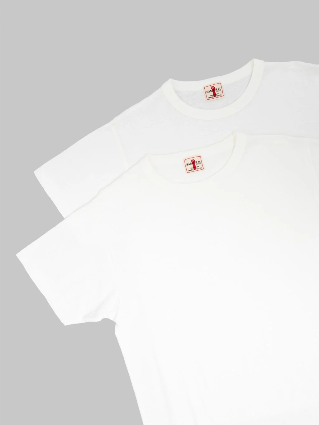 Samurai Jeans SJ2PST-CREW Tubular White T-Shirt (2 Pack) - Image 6