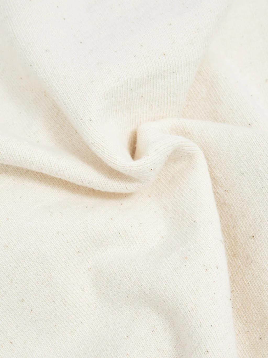 Samurai Jeans SWS-SC01 Japanese Cotton Sweatshirt Natural - Image 11