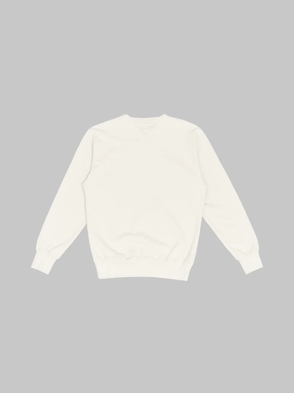 Samurai Jeans SWS-SC01 Japanese Cotton Sweatshirt Natural - Image 6