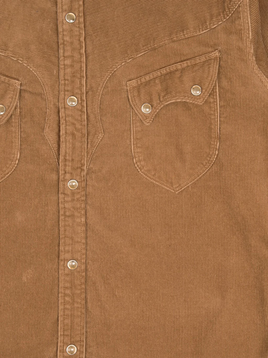 Stevenson Overall Co. Cody Shirt Beige Corduroy - Image 10