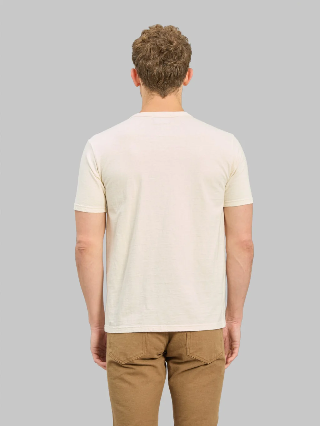 Studio D'Artisan 8159 Upcycle T-Shirt Ecru - Image 2