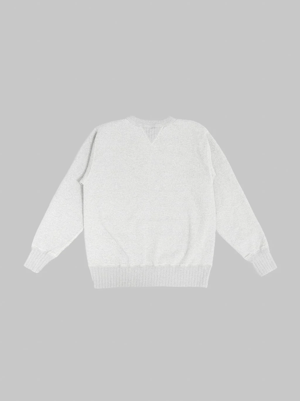 Studio D'Artisan 8188 Loopwheel Crewneck Sweatshirt Grey - Image 7