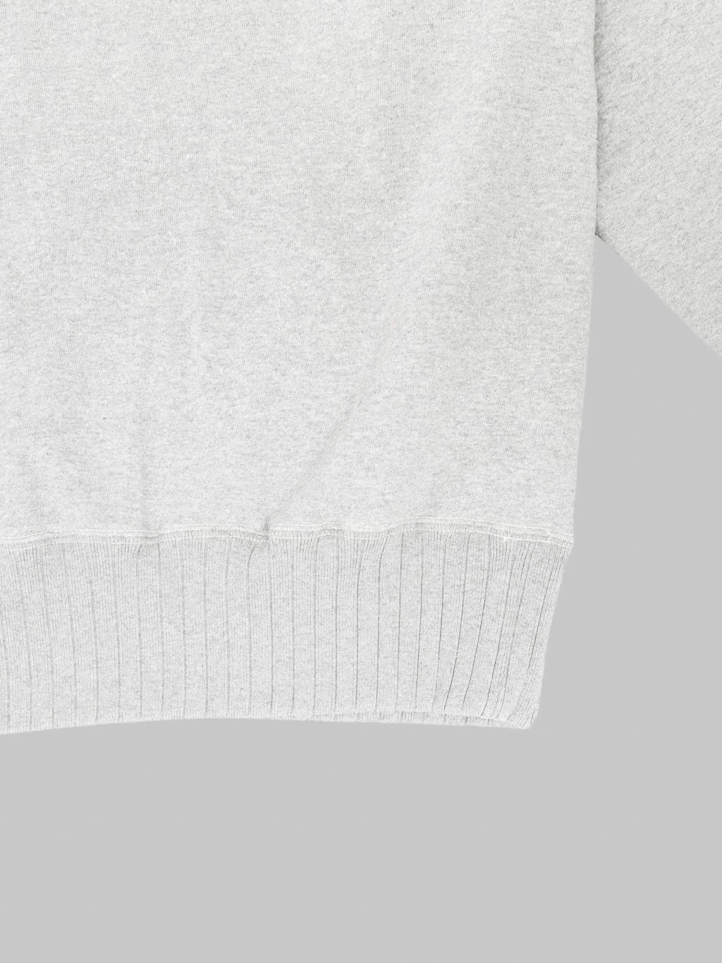 Studio D'Artisan 8188 Loopwheel Crewneck Sweatshirt Grey - Image 9