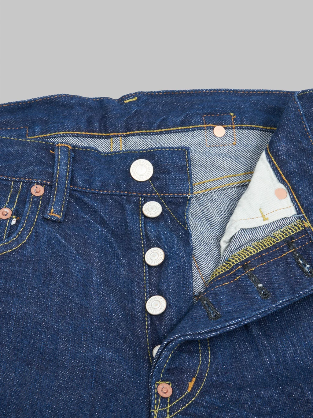 Studio D'Artisan SD-D01 "The Origin" 15oz Regular Straight Jeans - Image 11