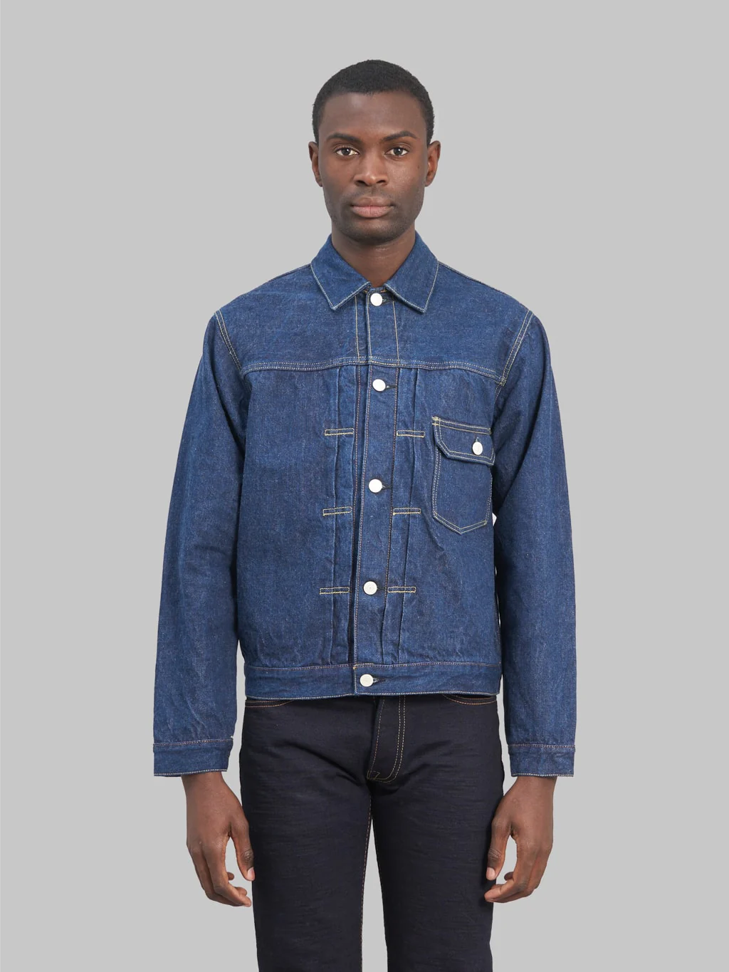 Studio D'Artisan SD-D01J "The Origin" 15oz Type I Denim Jacket - Image 2