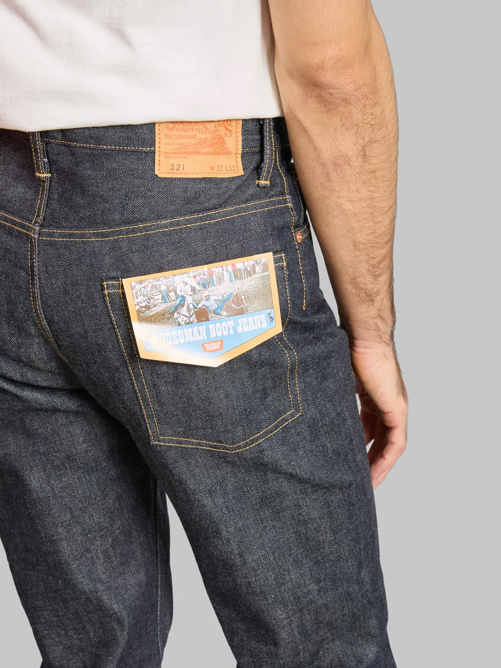 Sugar Cane 14oz Boot Cut Jeans - Image 8
