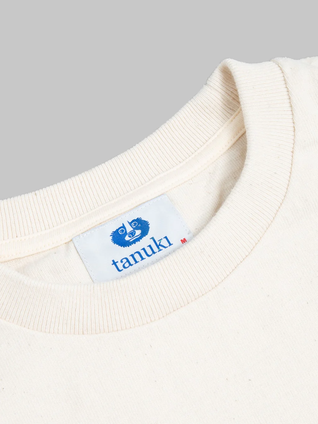 Tanuki Heavy Shiramayu T-Shirt Natural - Image 12