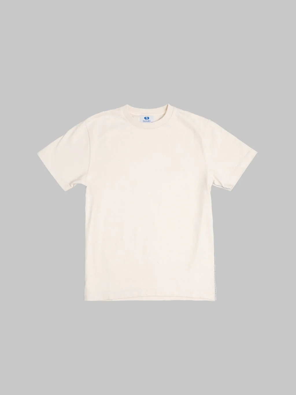 Tanuki Heavy Shiramayu T-Shirt Natural - Image 6