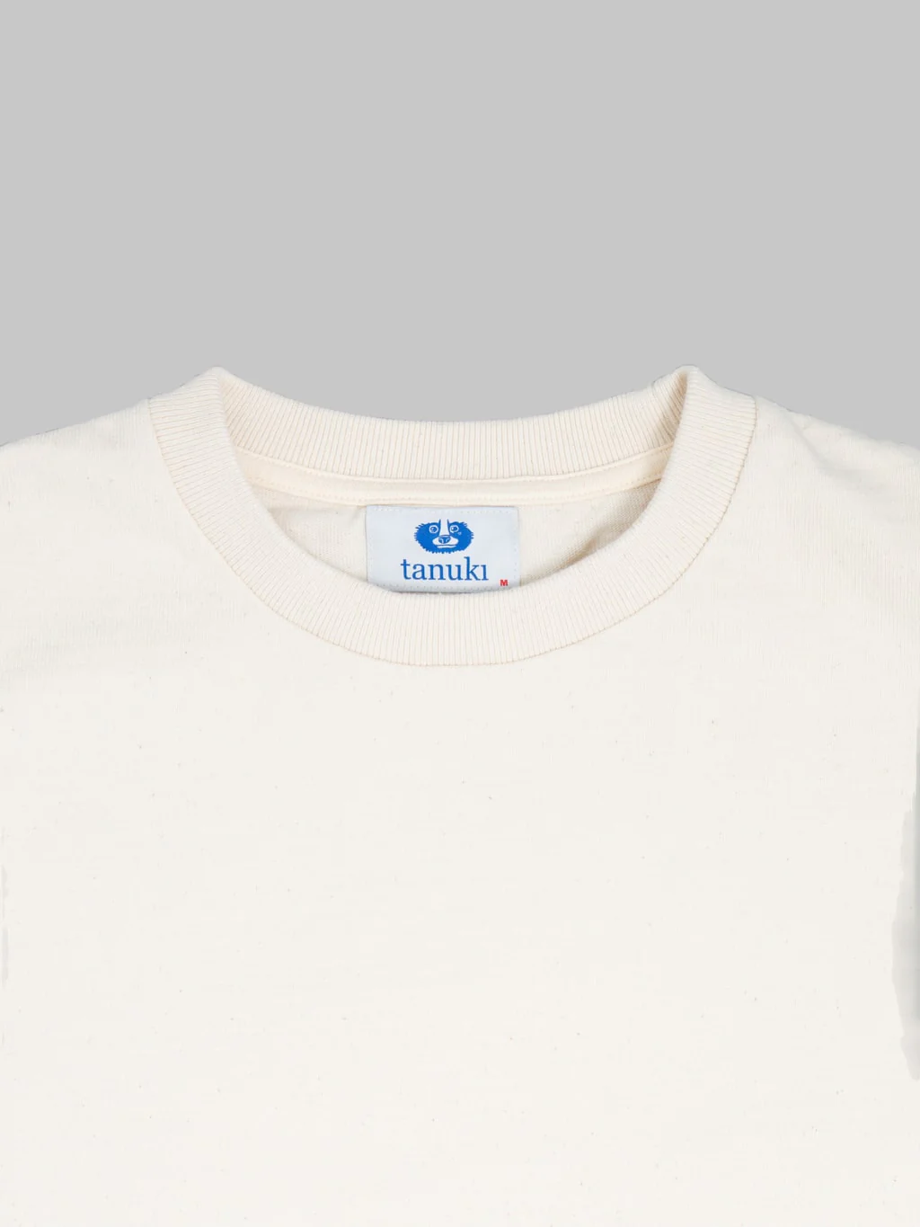 Tanuki Heavy Shiramayu T-Shirt Natural - Image 8