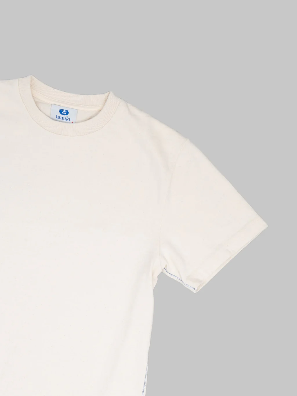 Tanuki Heavy Shiramayu T-Shirt Natural - Image 9