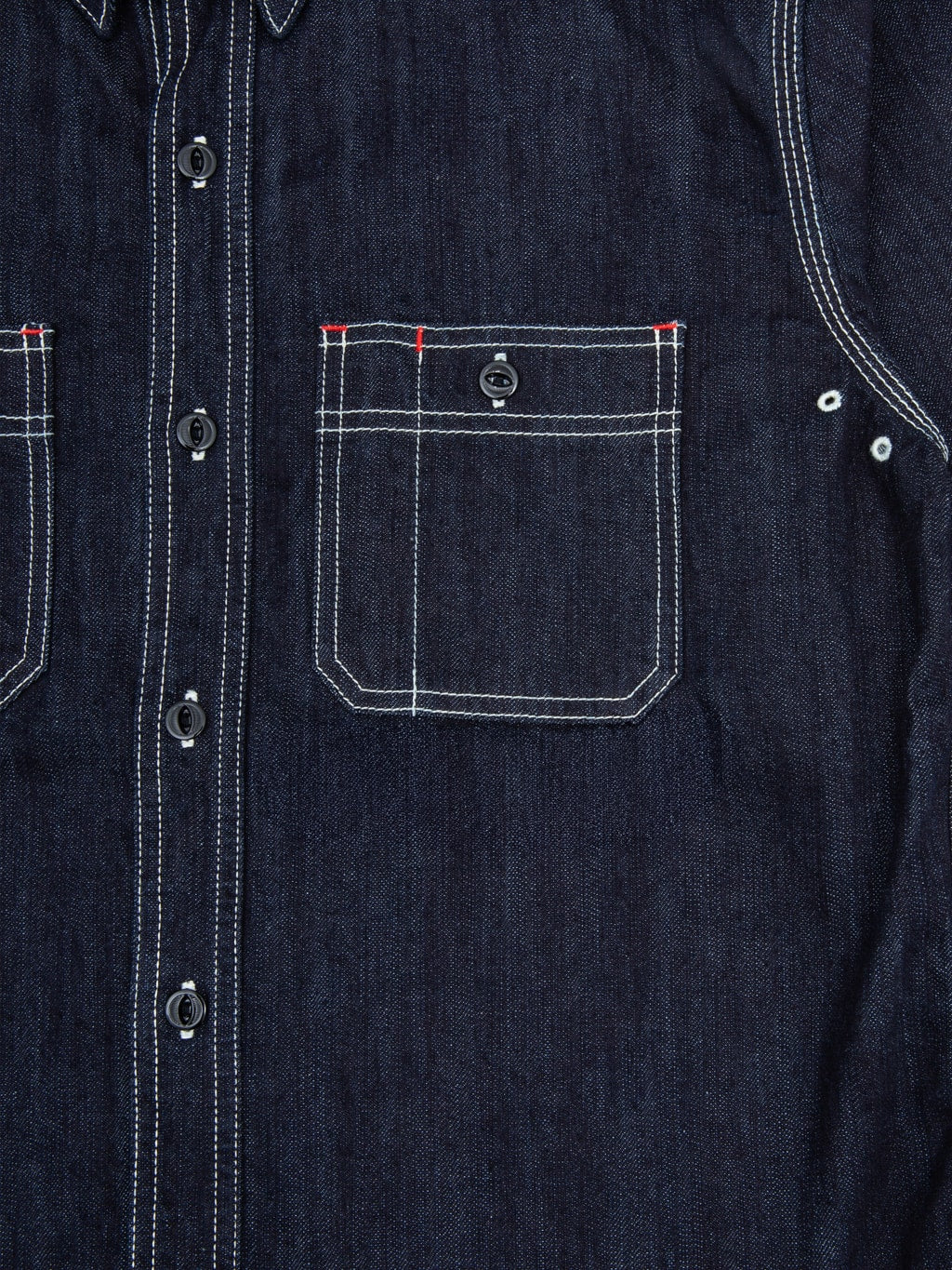 The Flat Head 10oz Denim Work Shirt - Image 10