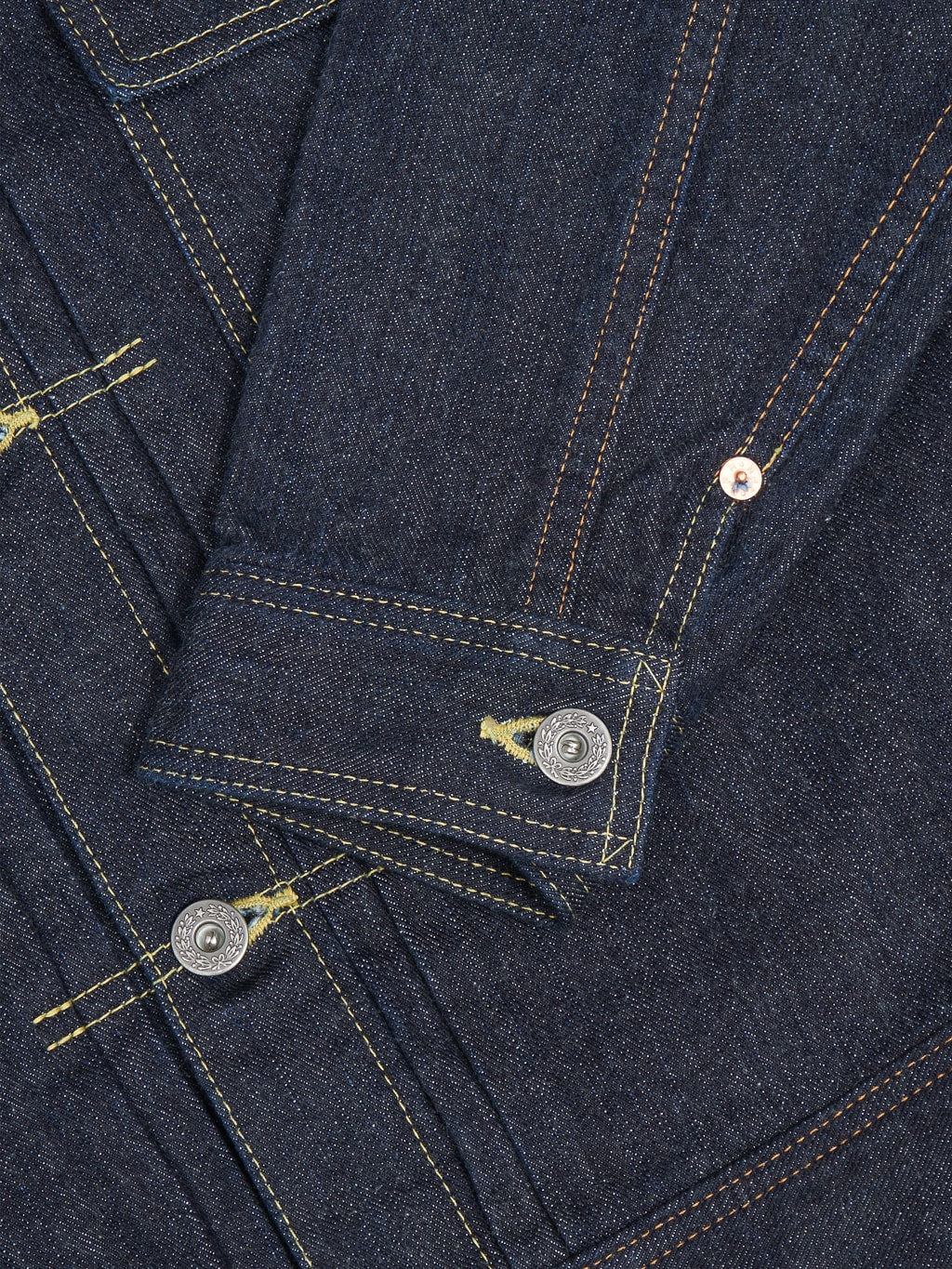 The Flat Head 14.5oz 40's Denim Jacket - Image 15