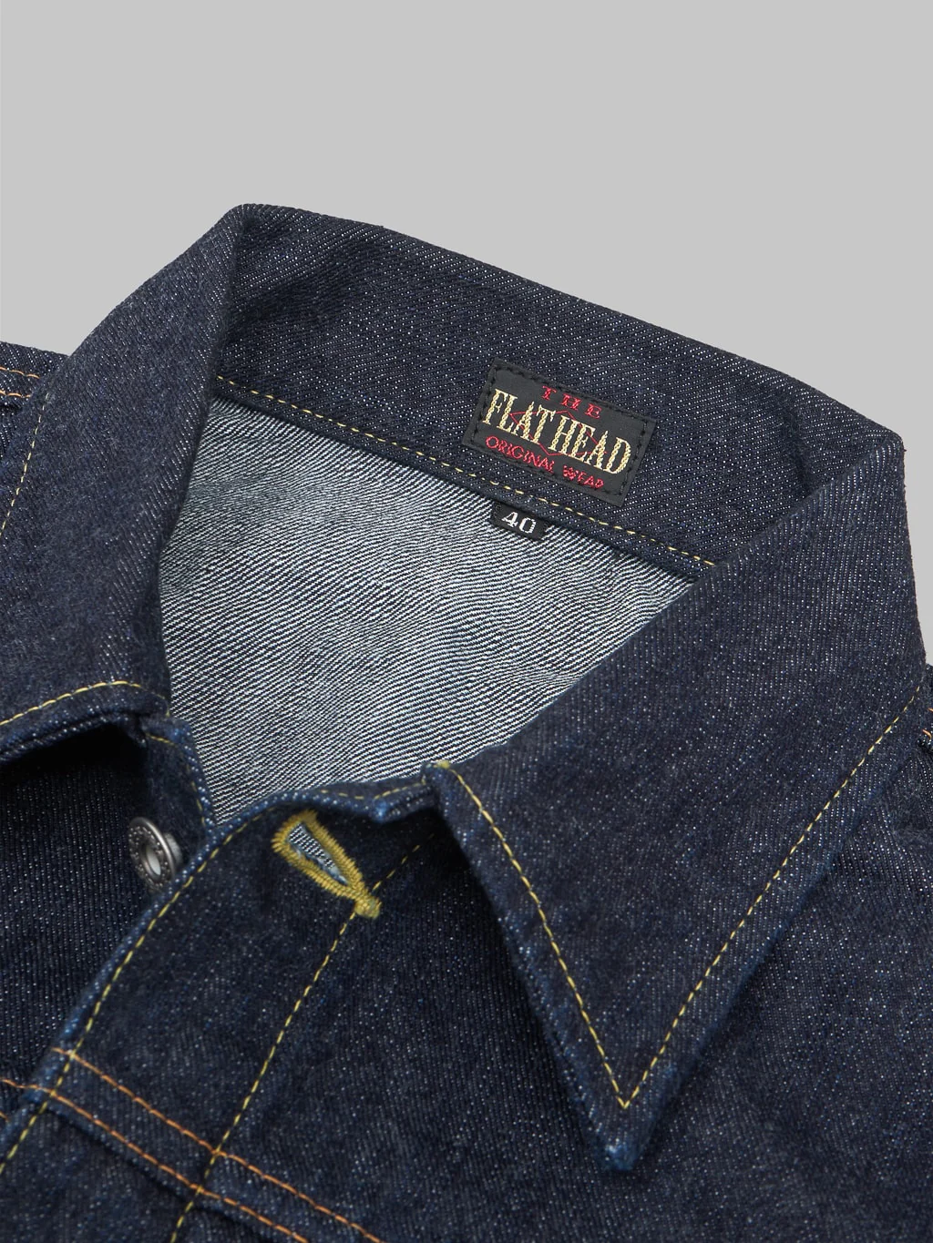 The Flat Head 14.5oz 40's Denim Jacket - Image 18