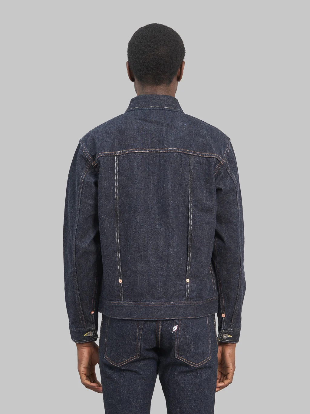 The Flat Head 14.5oz 40's Denim Jacket - Image 3
