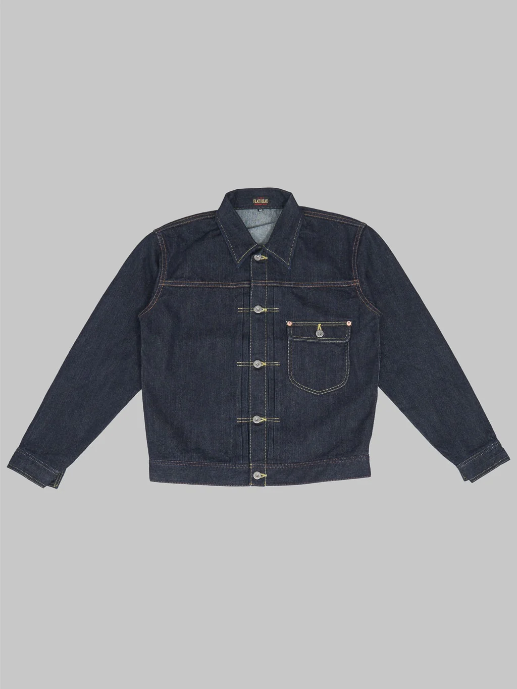 The Flat Head 14.5oz 40's Denim Jacket - Image 7