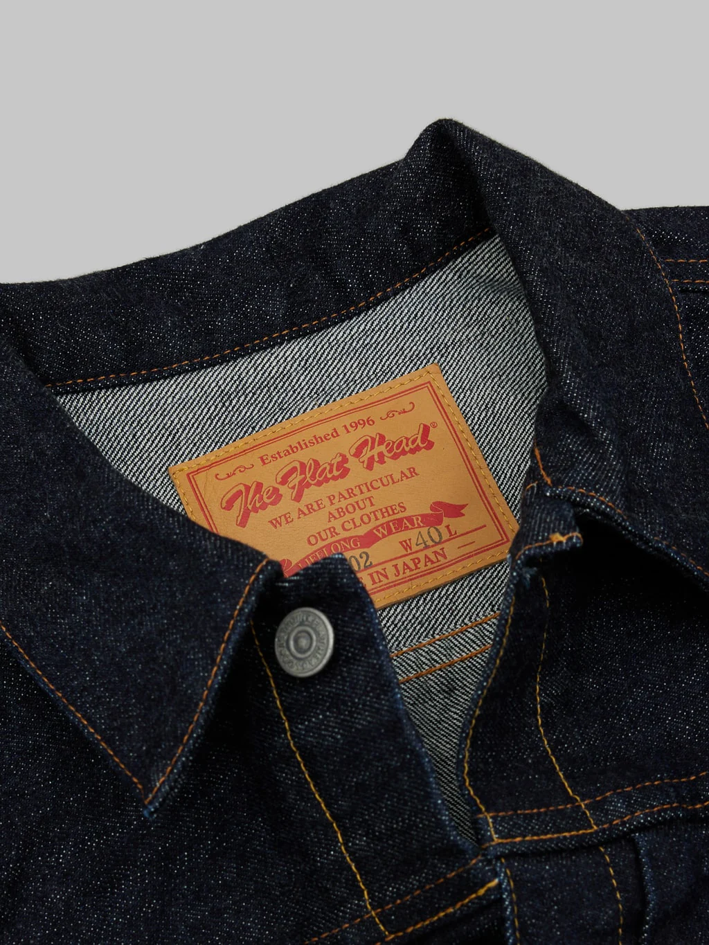 The Flat Head 14.5oz Type II 50's Denim Jacket - Image 12