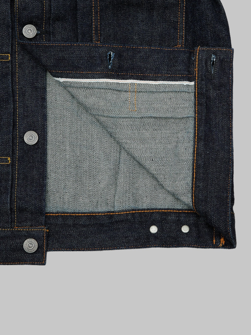 The Flat Head 14.5oz Type II 50's Denim Jacket - Image 15