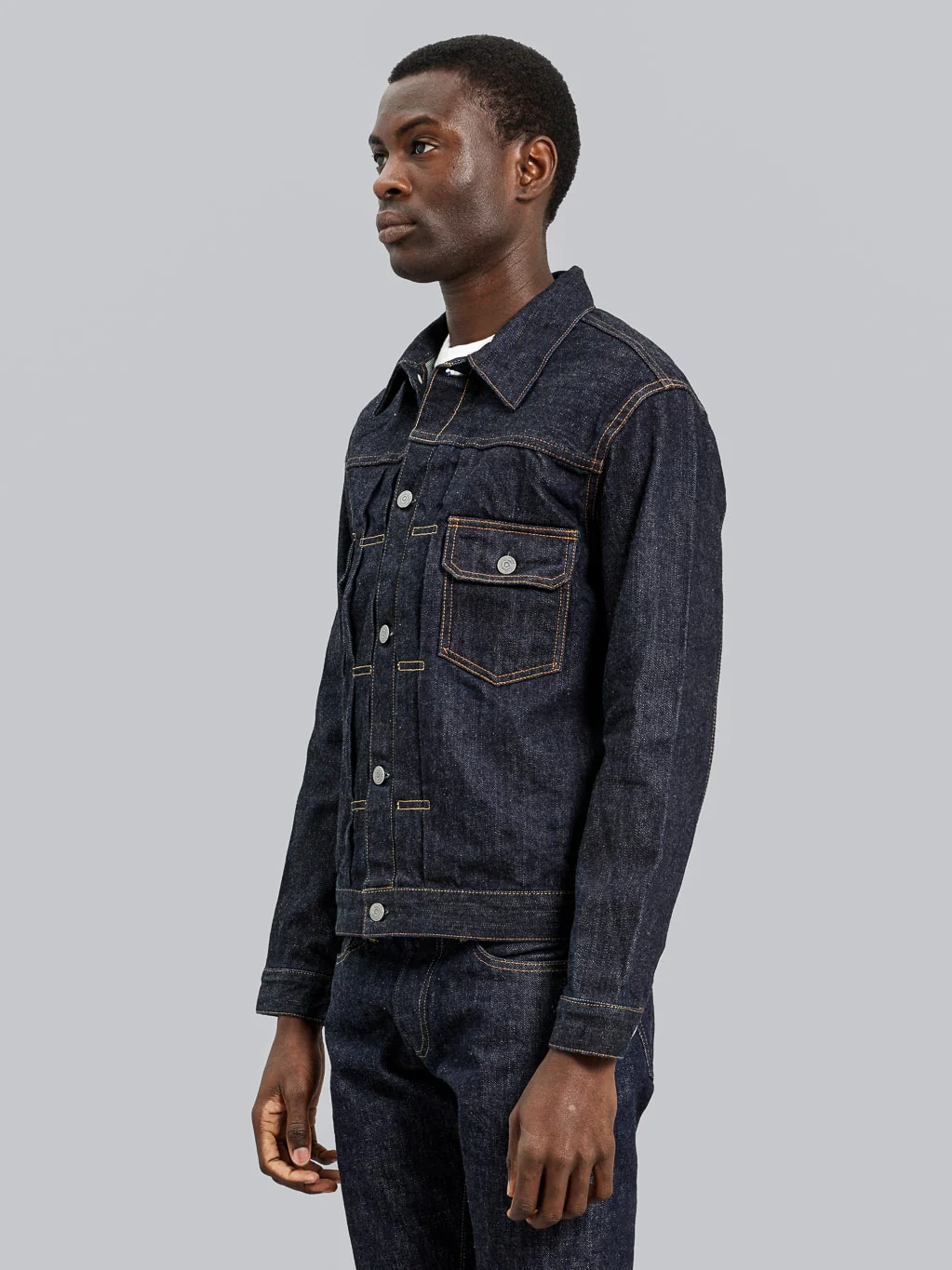 The Flat Head 14.5oz Type II 50's Denim Jacket - Image 3