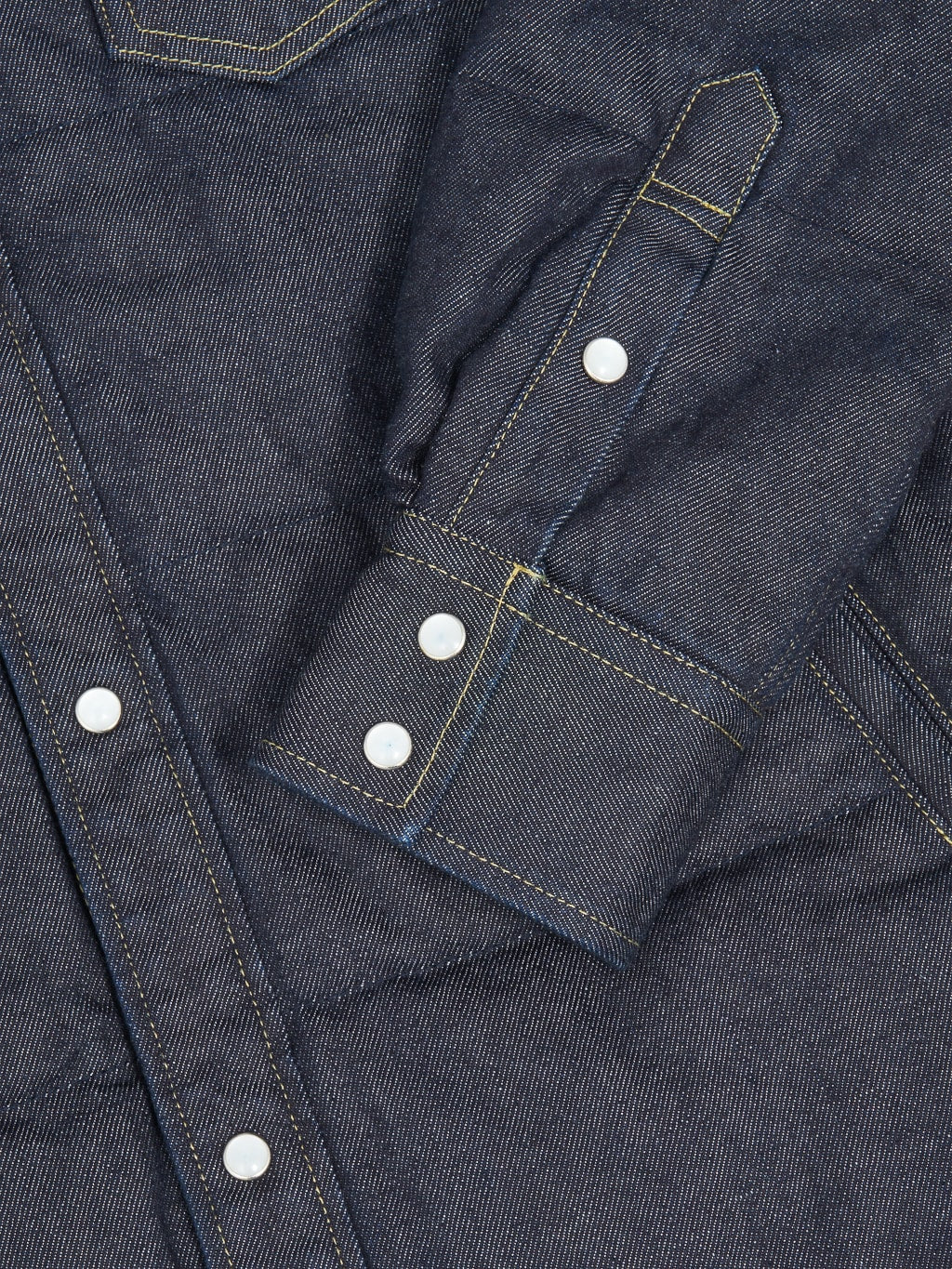 The Flat Head Denim Puffer Jacket - Image 16