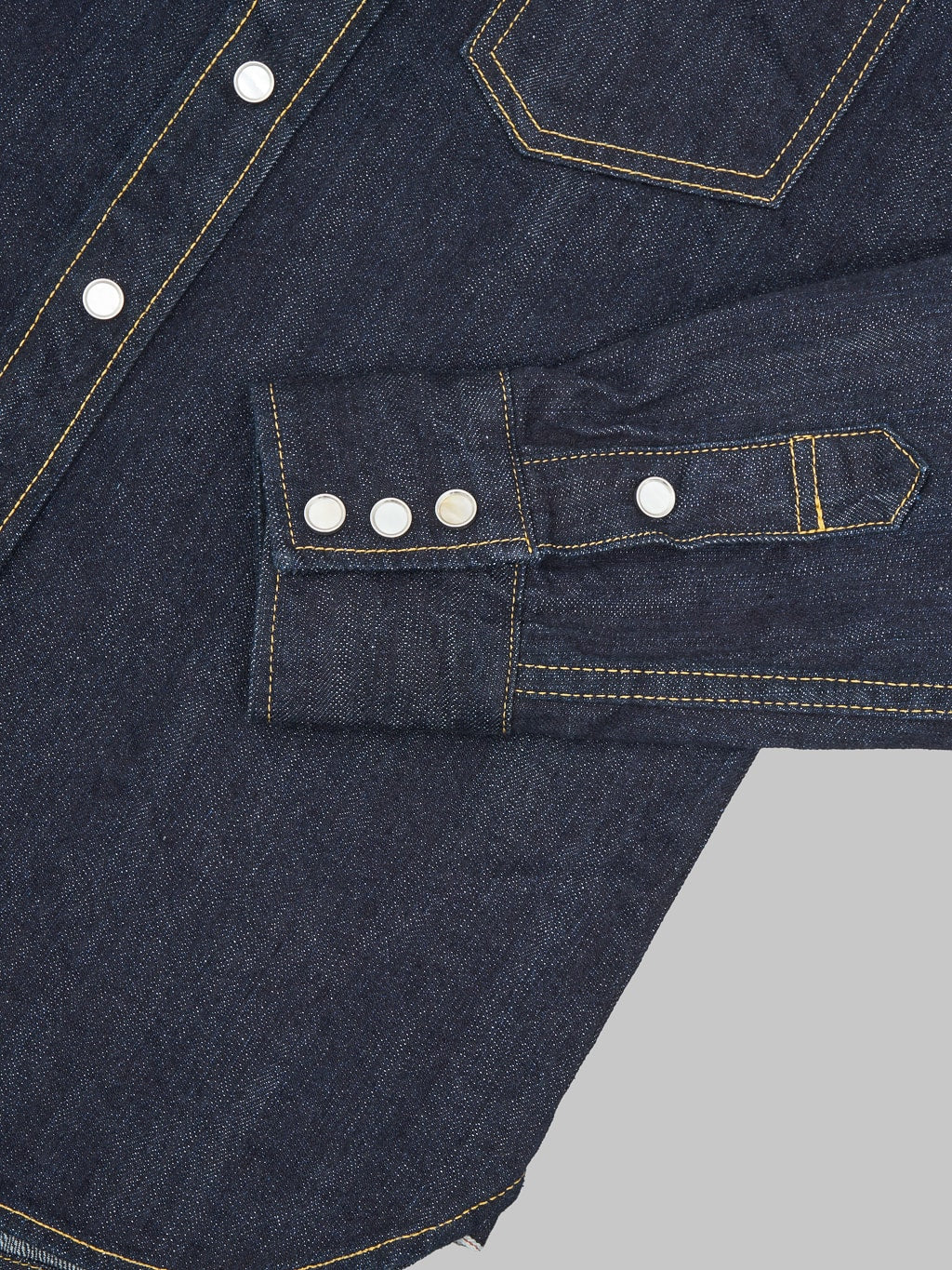 The Flat Head Denim Western Shirt - Image 10