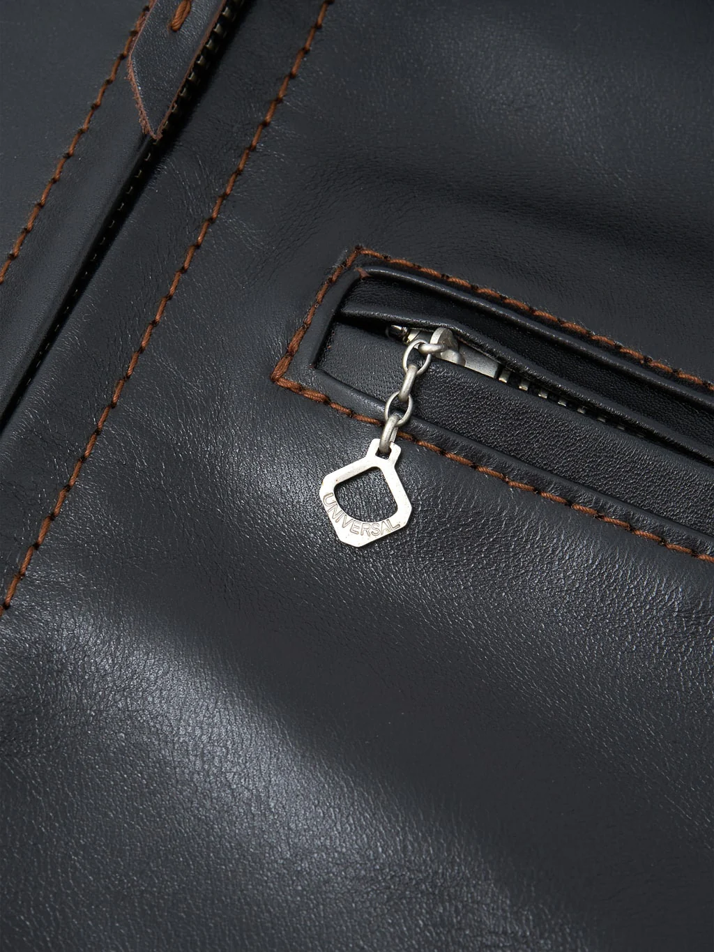 The Flat Head FN-LJ-HS005 Horsehide Single Rider's Jacket Black Semi-Aniline - Image 17