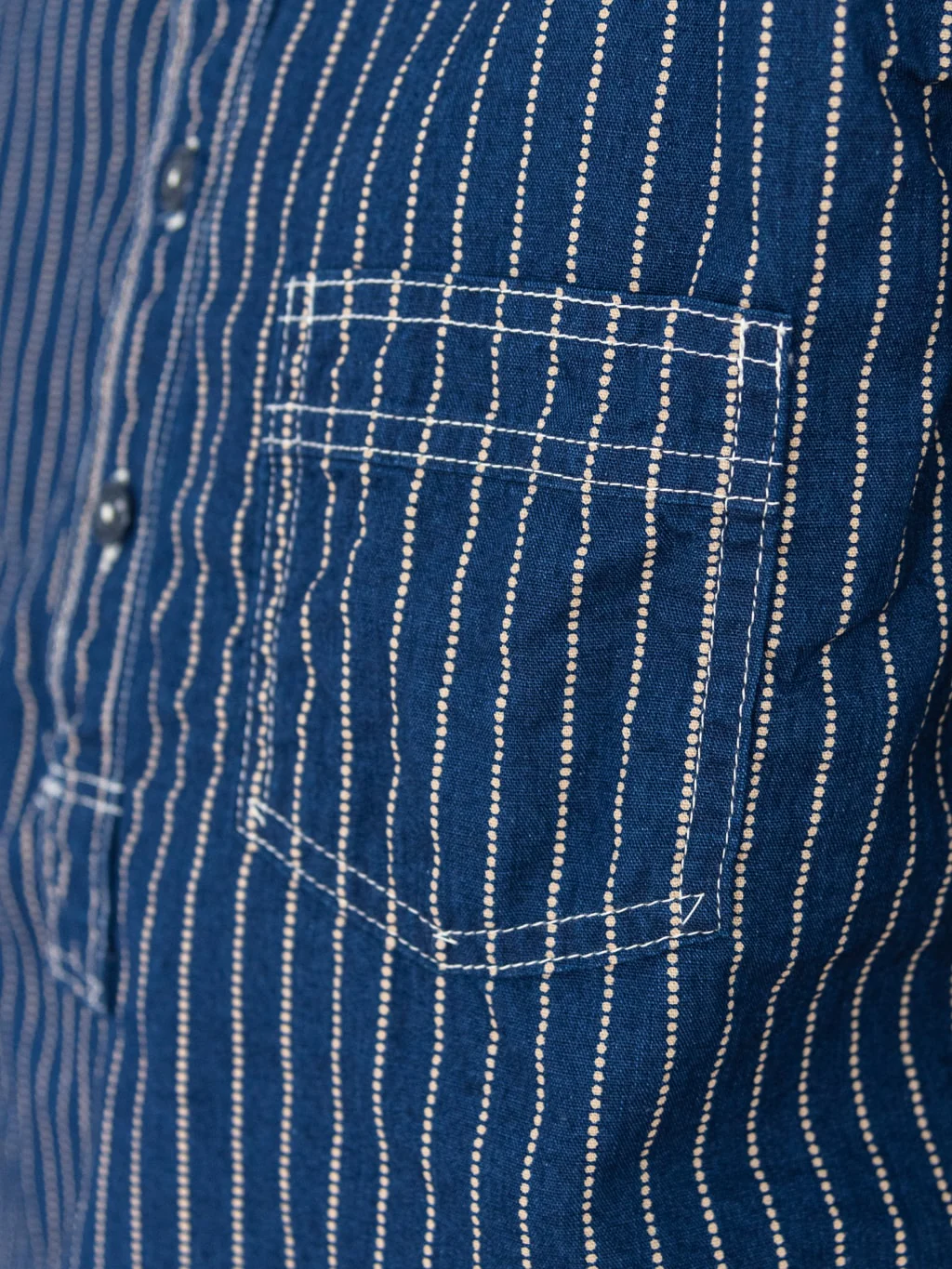 The Rite Stuff  Bulldog Wabash Work Shirt (Indigo) - Image 10