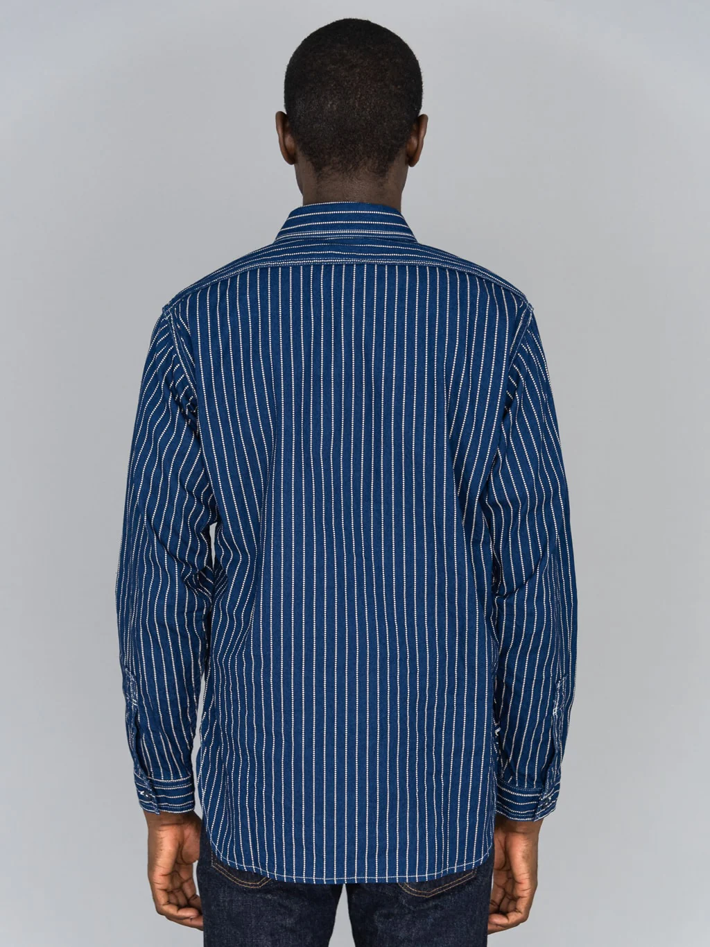 The Rite Stuff  Bulldog Wabash Work Shirt (Indigo) - Image 3